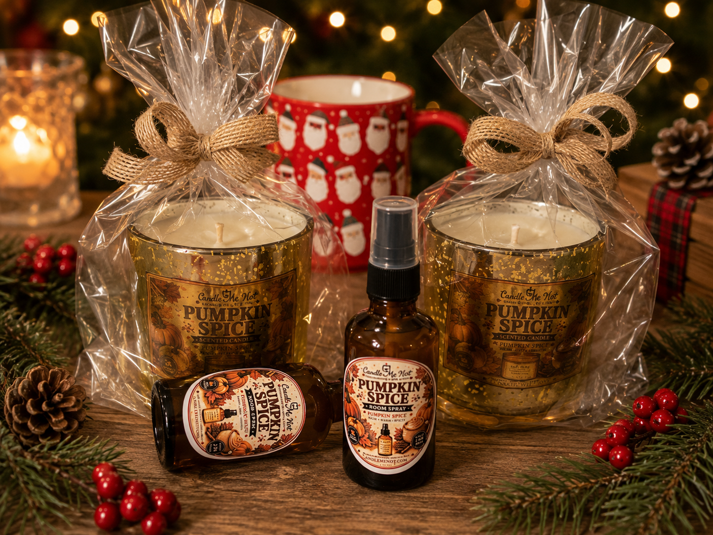 Christmas Pumpkin Spice candle
