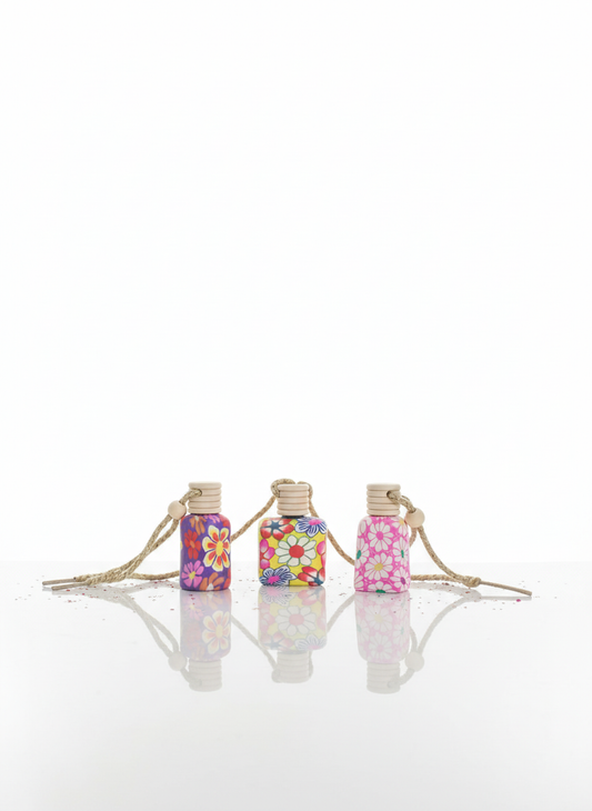 “HAPPY LIFE” car diffusers made with your favorite aroma by request these car fresheners are doubled in size/15ml and last up to 50 days