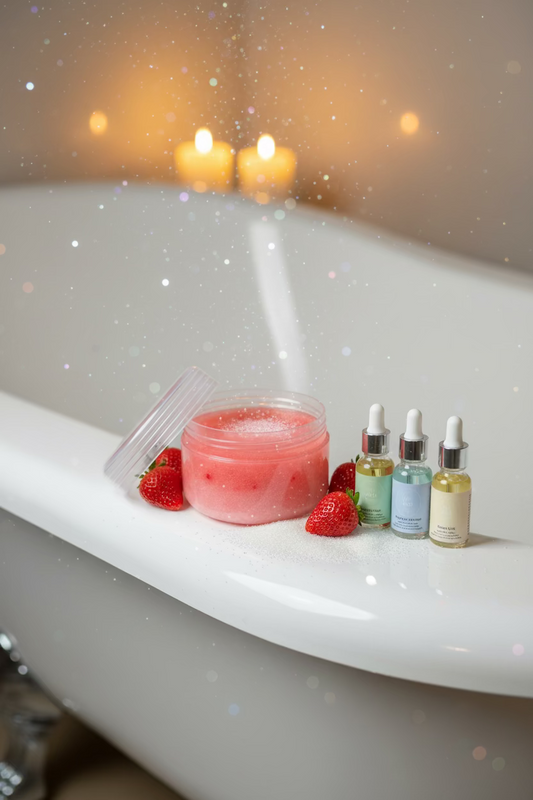 “SHE SAID” sugar scrub collection