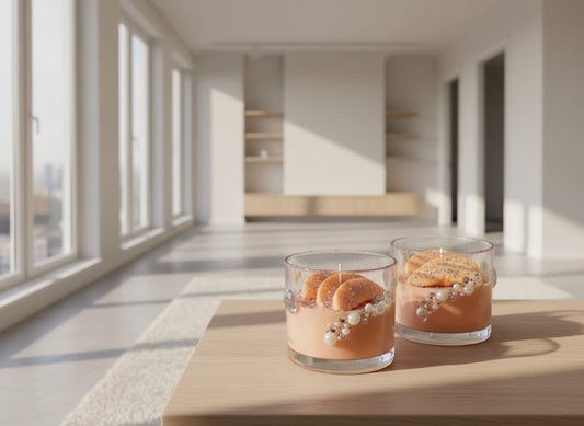 PEACH PASSION soy wax candle