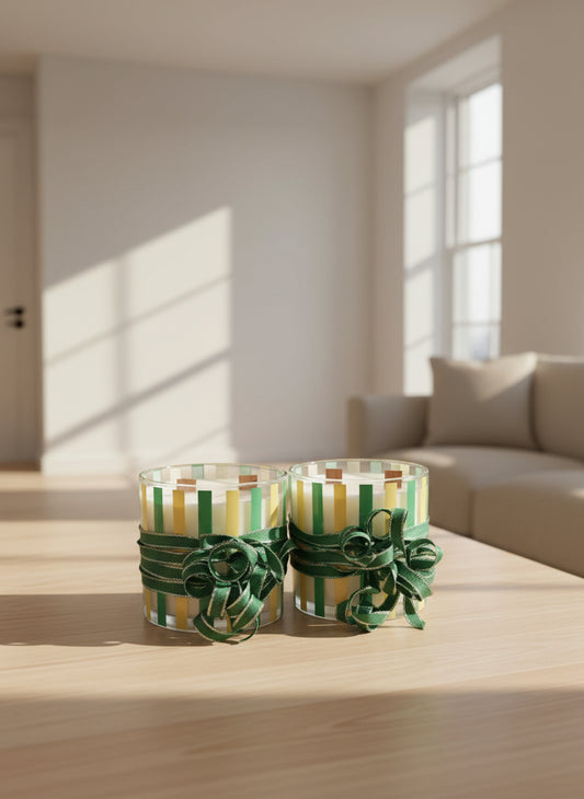 🍏🍬Green Apple Swirls Candle