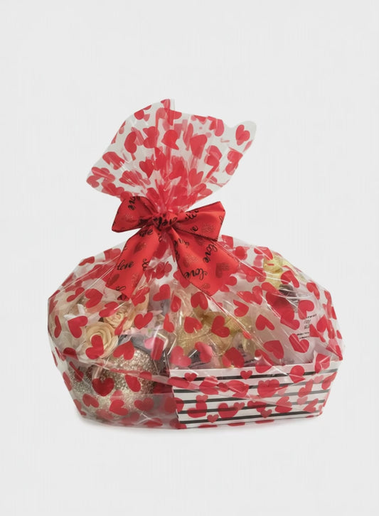 Valentine’s Day candle and wax melts with two car diffusers and a flower bouquet of wax melts gift basket for that special one on that special day. With fruity and floral aromatic aromas